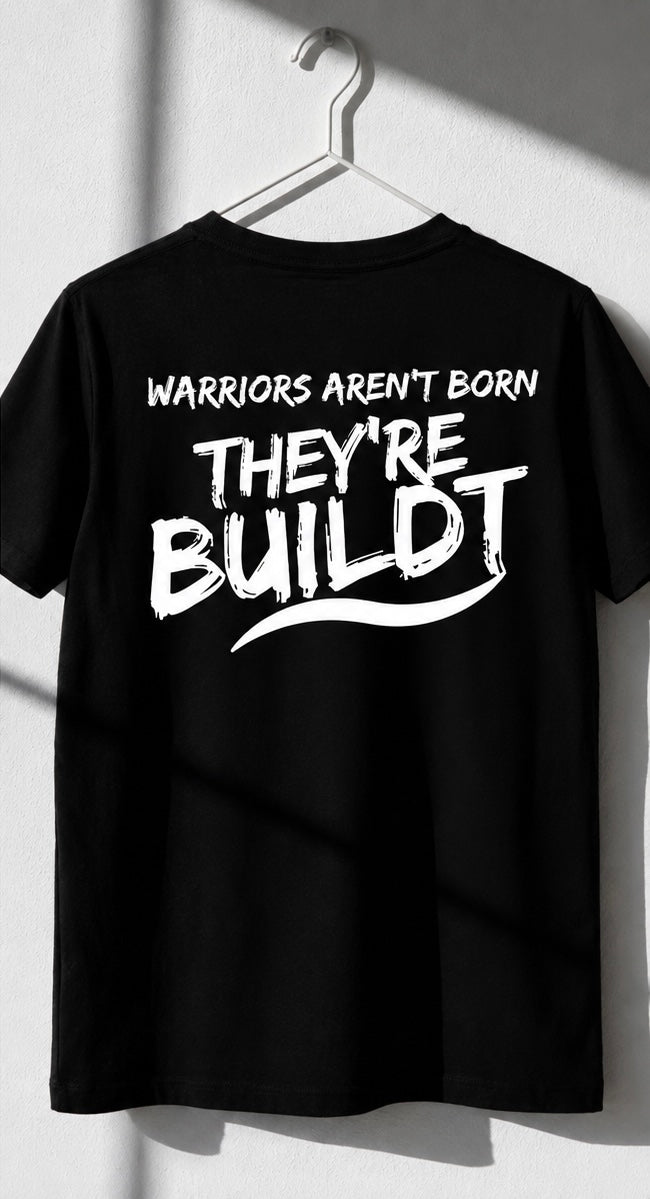 Tricou GYM BUILDT Negru Oversized Barbati